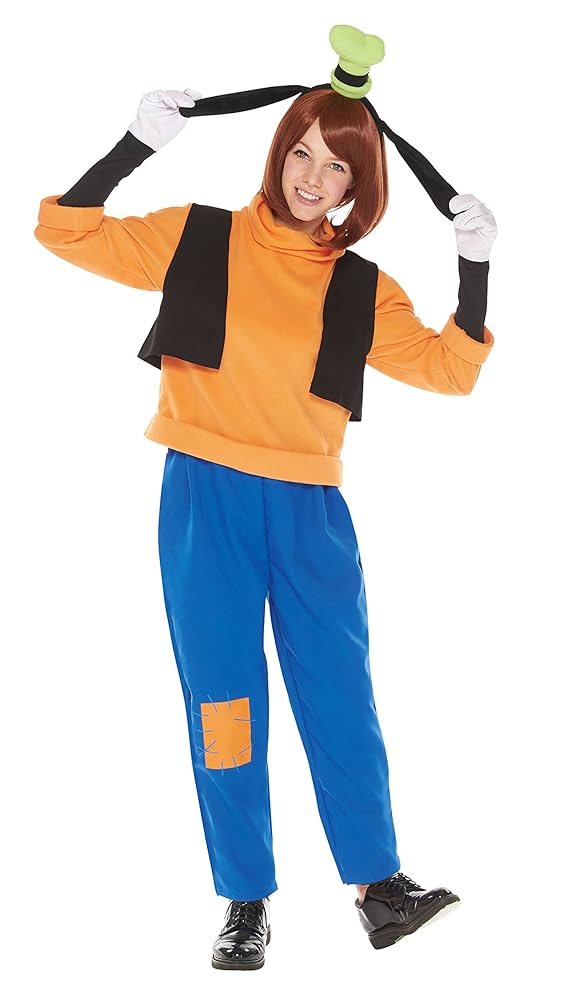 ディズニー服 まとめ売り グーフィー Disneyland Goofy Print T-shirt】 後ろから顔を出してる